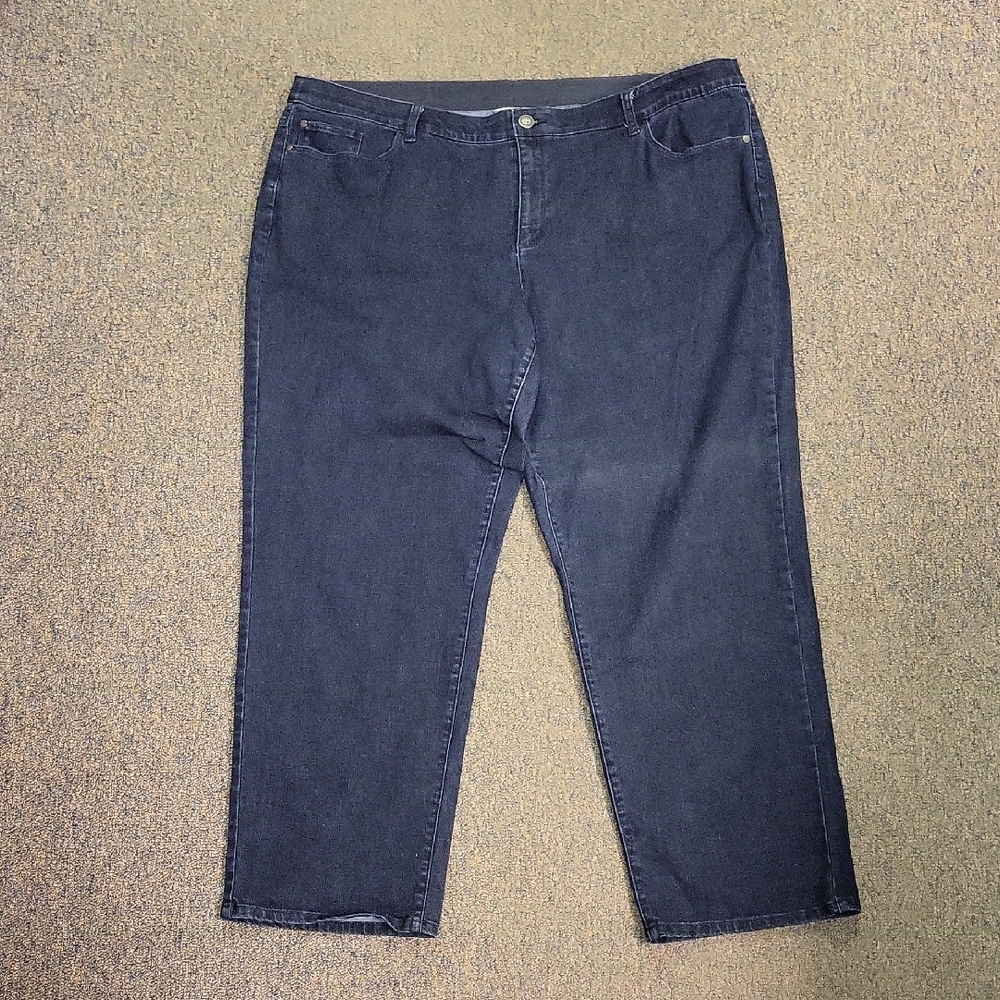 CJ Banks Classic Blue Denim Pants